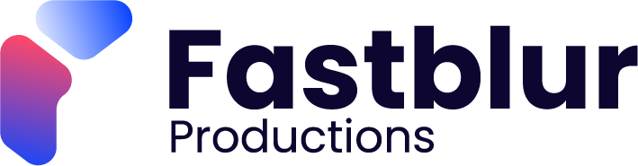 Fastblur Production animated video production company logo